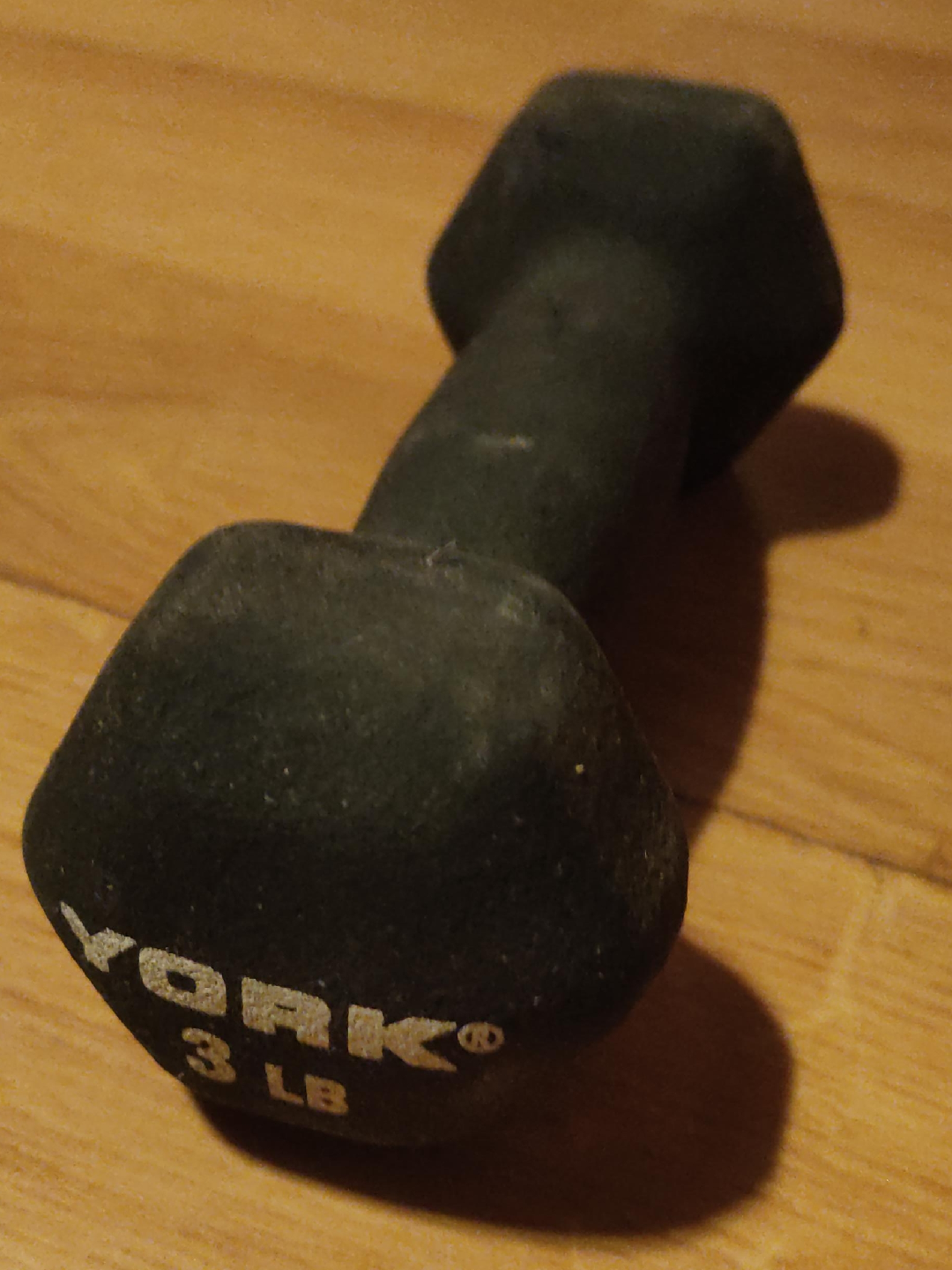 York 3 LB Dumbbell🧡 thumbnail