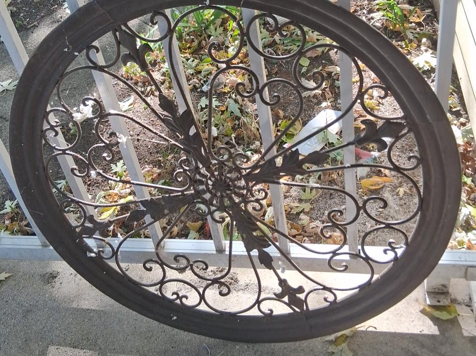 Wrought Iron Decorative Wall Art