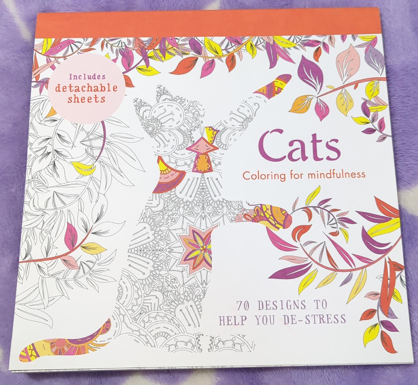 Cats Coloring for Mindfulness Book thumbnail