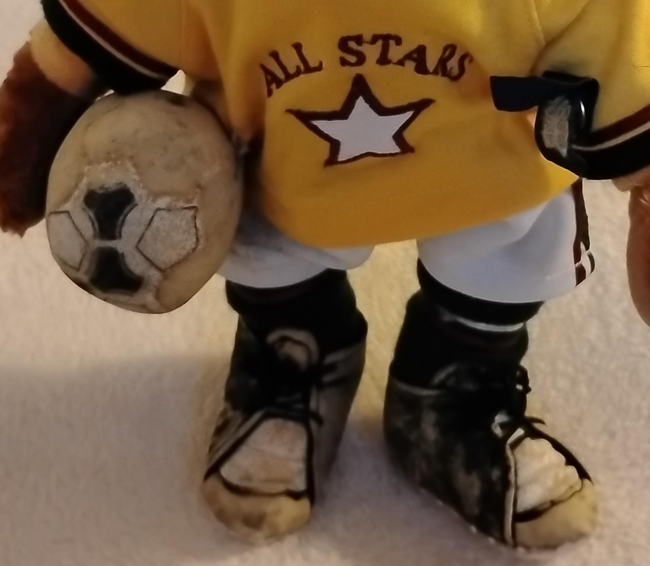 All Stars Teddy Bear with Soccer Ball thumbnail