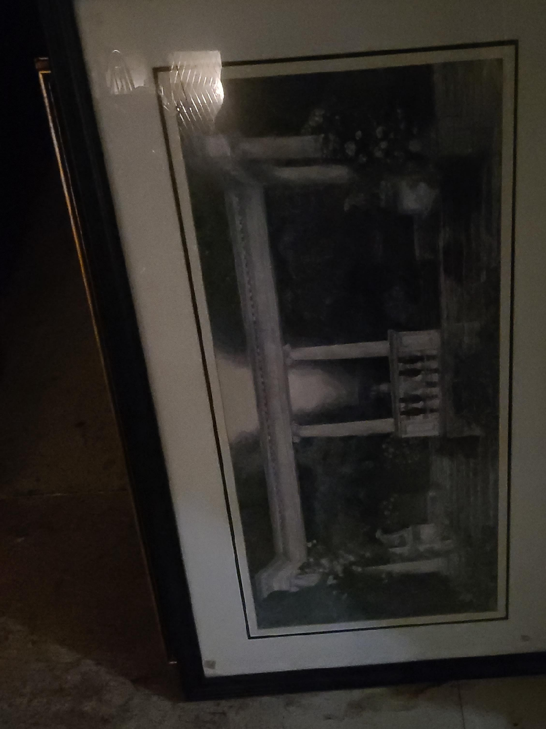 Framed Black and White Print thumbnail
