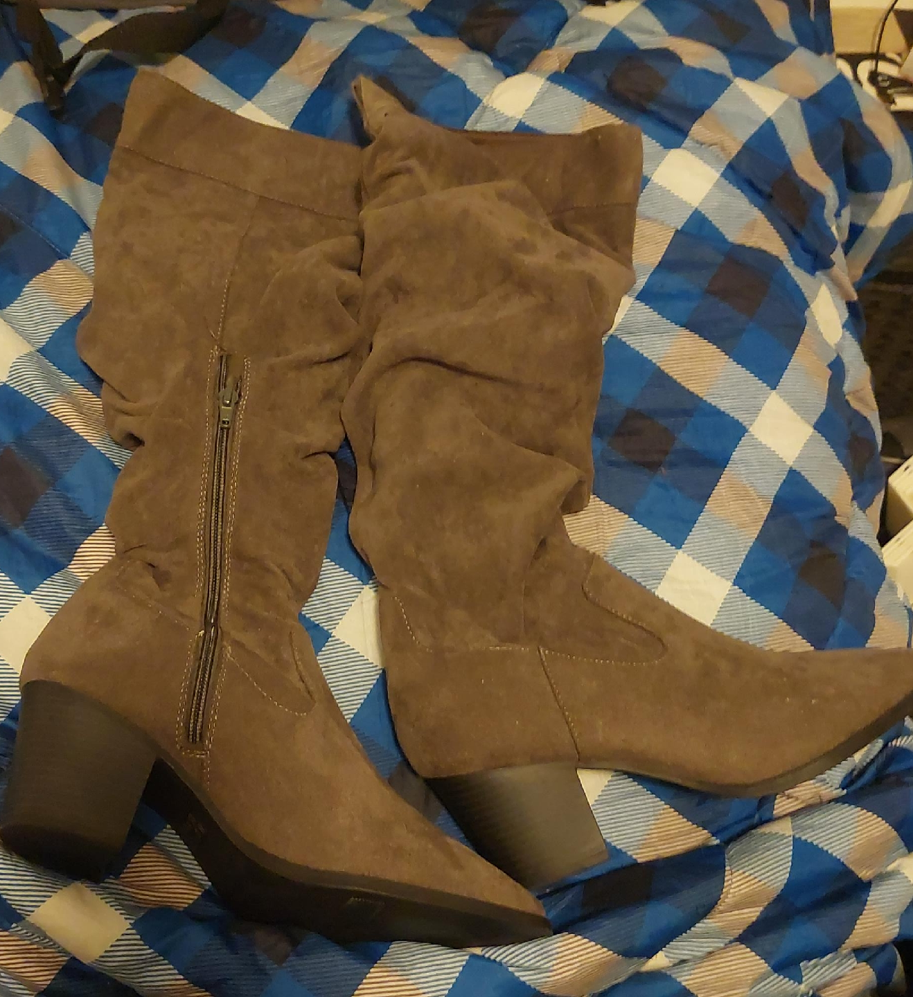 Brown Knee-High Boots thumbnail