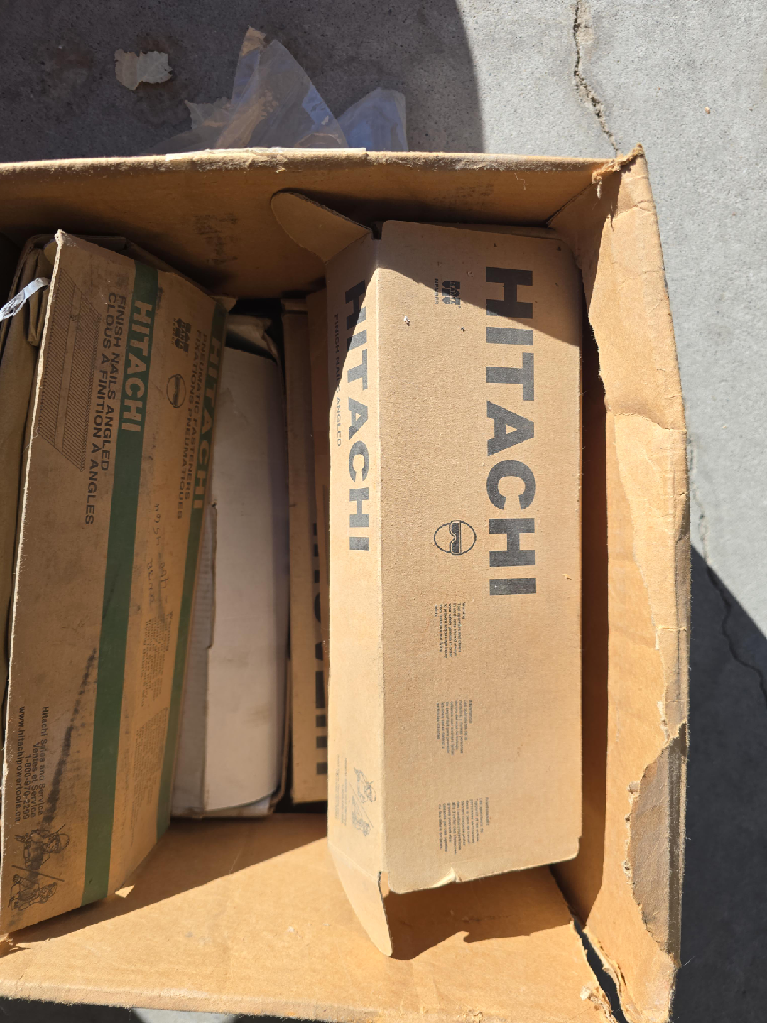 Hitachi Finish Nails Angled