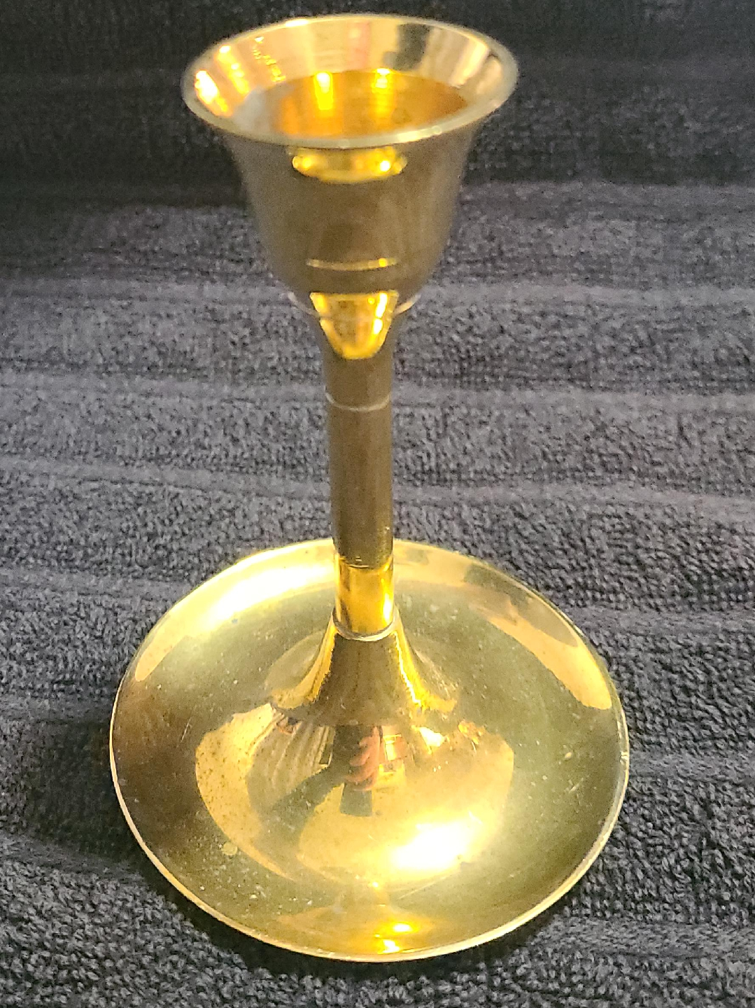 Vintage Brass Candle Holder thumbnail