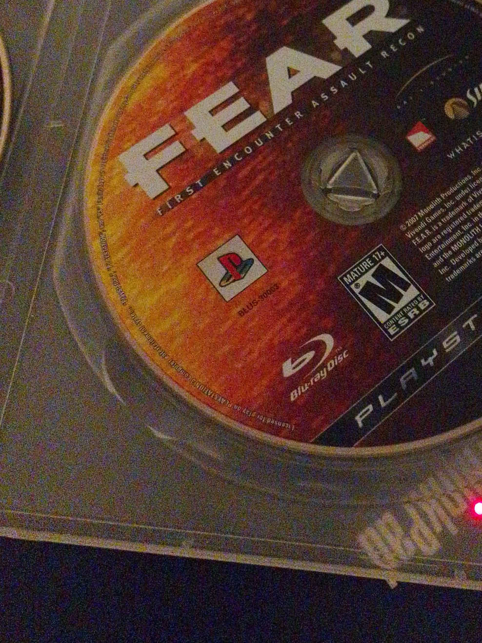 F.E.A.R. First Encounter Assault Recon - Playstation 3