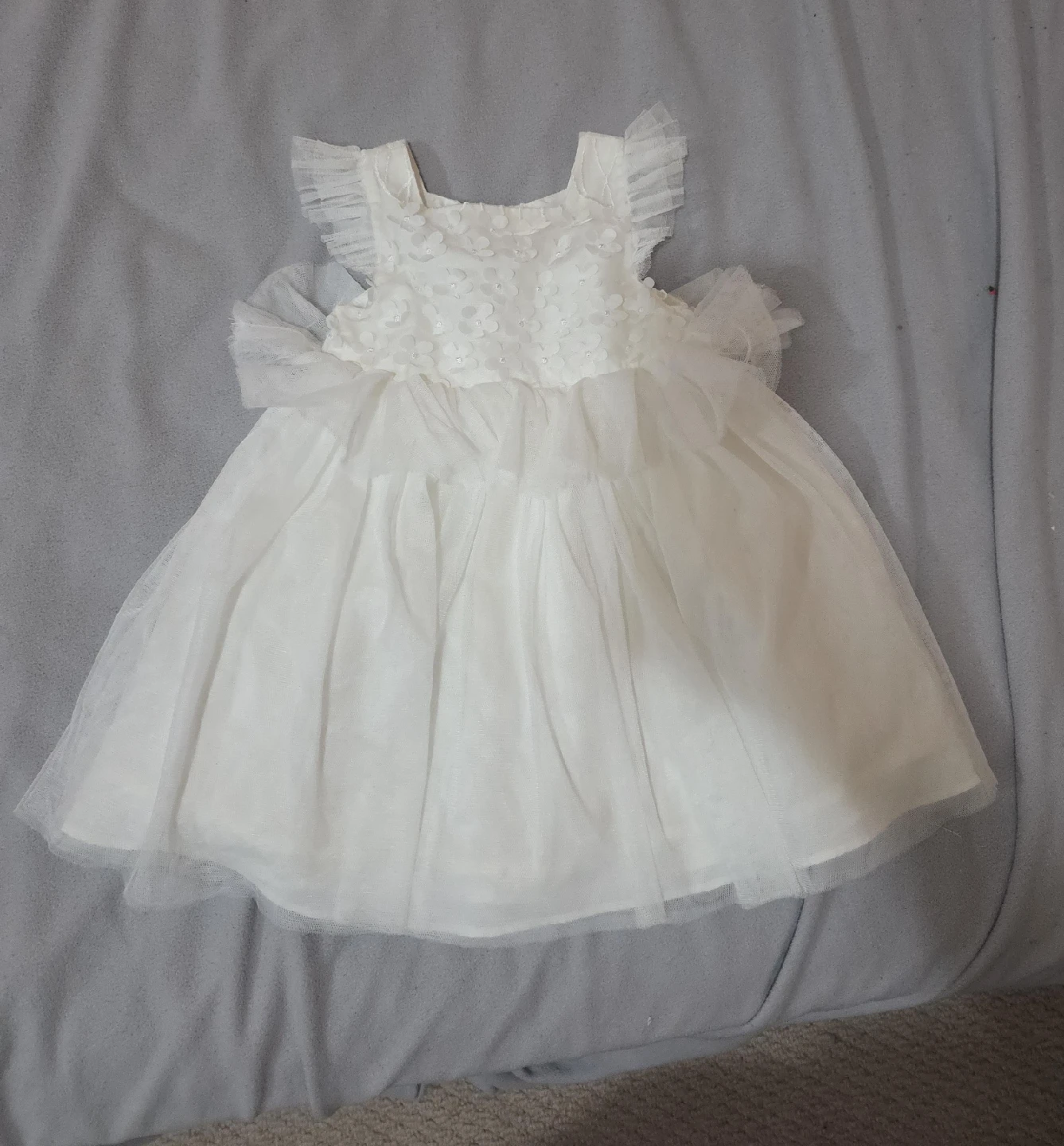 Pippa & Julie White Dress - Size 24M thumbnail