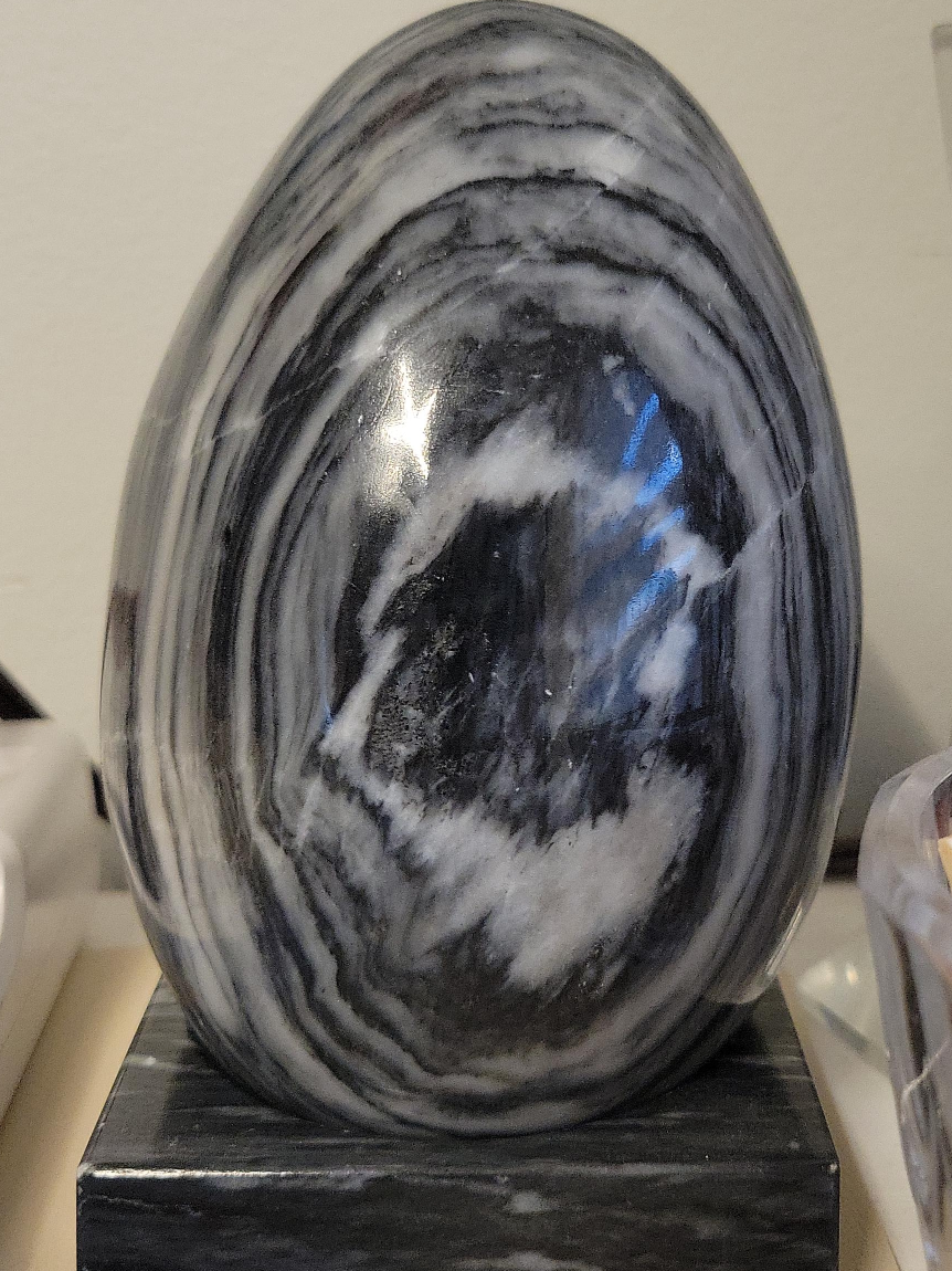 Marble Egg Sculpture thumbnail