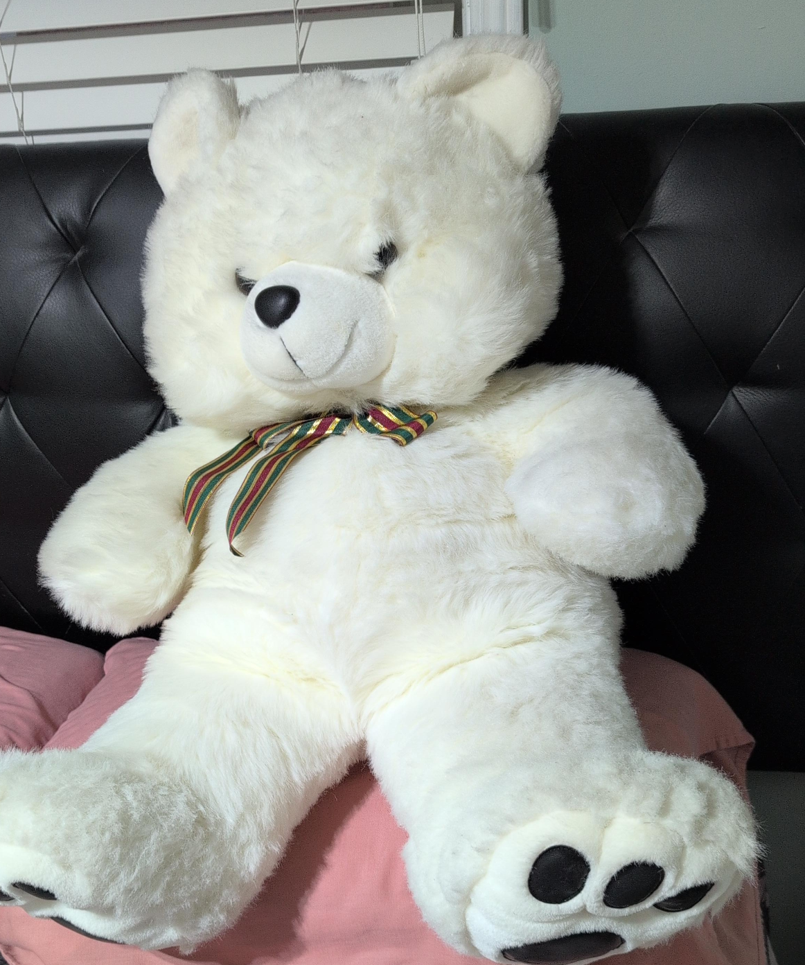 Large White Teddy Bear thumbnail