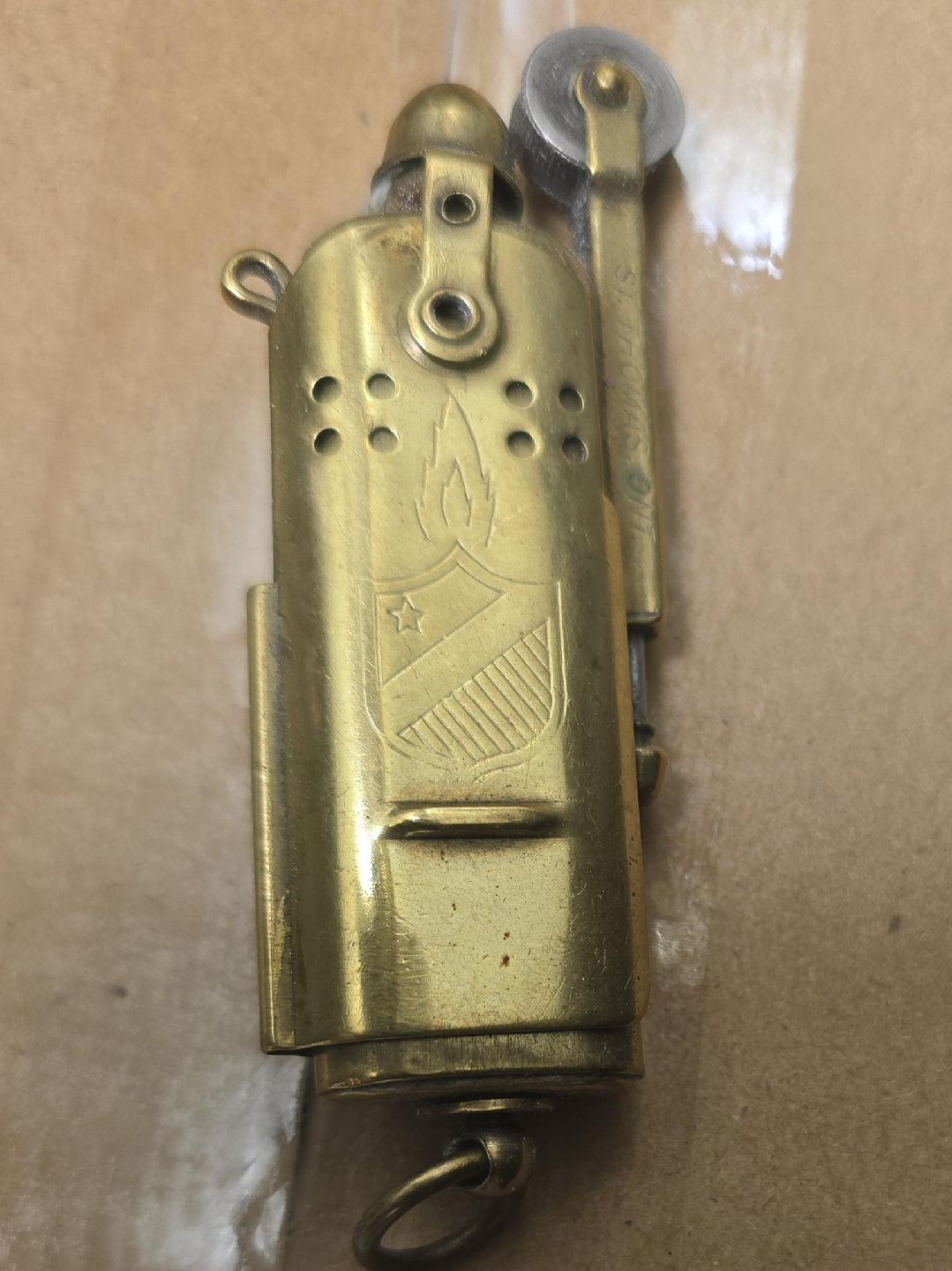 Vintage St. Thomas, ONT Trench Lighter thumbnail