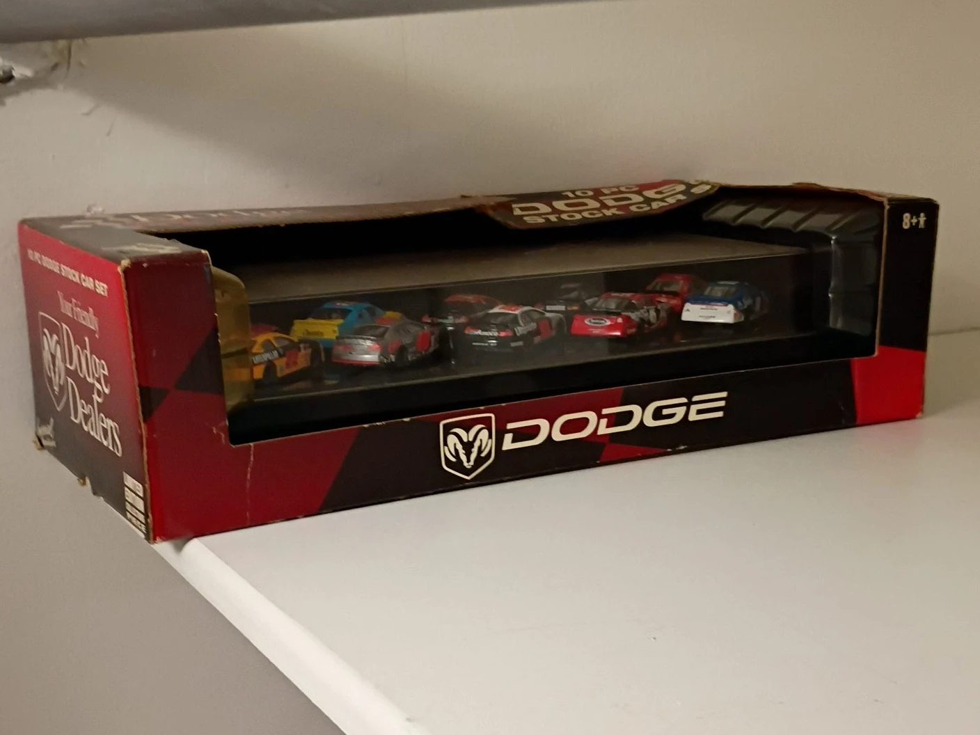 10 Pc Dodge Stock Car Set