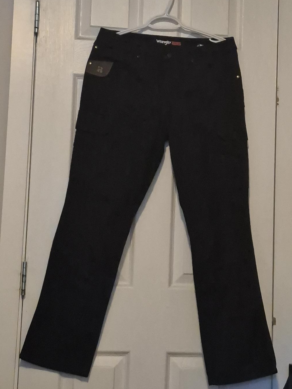 Wrangler Riggs Workwear Black Pants 8 x 30 thumbnail