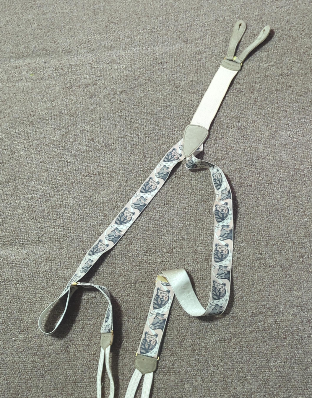 Trafalgar Suspenders with Cat Print thumbnail