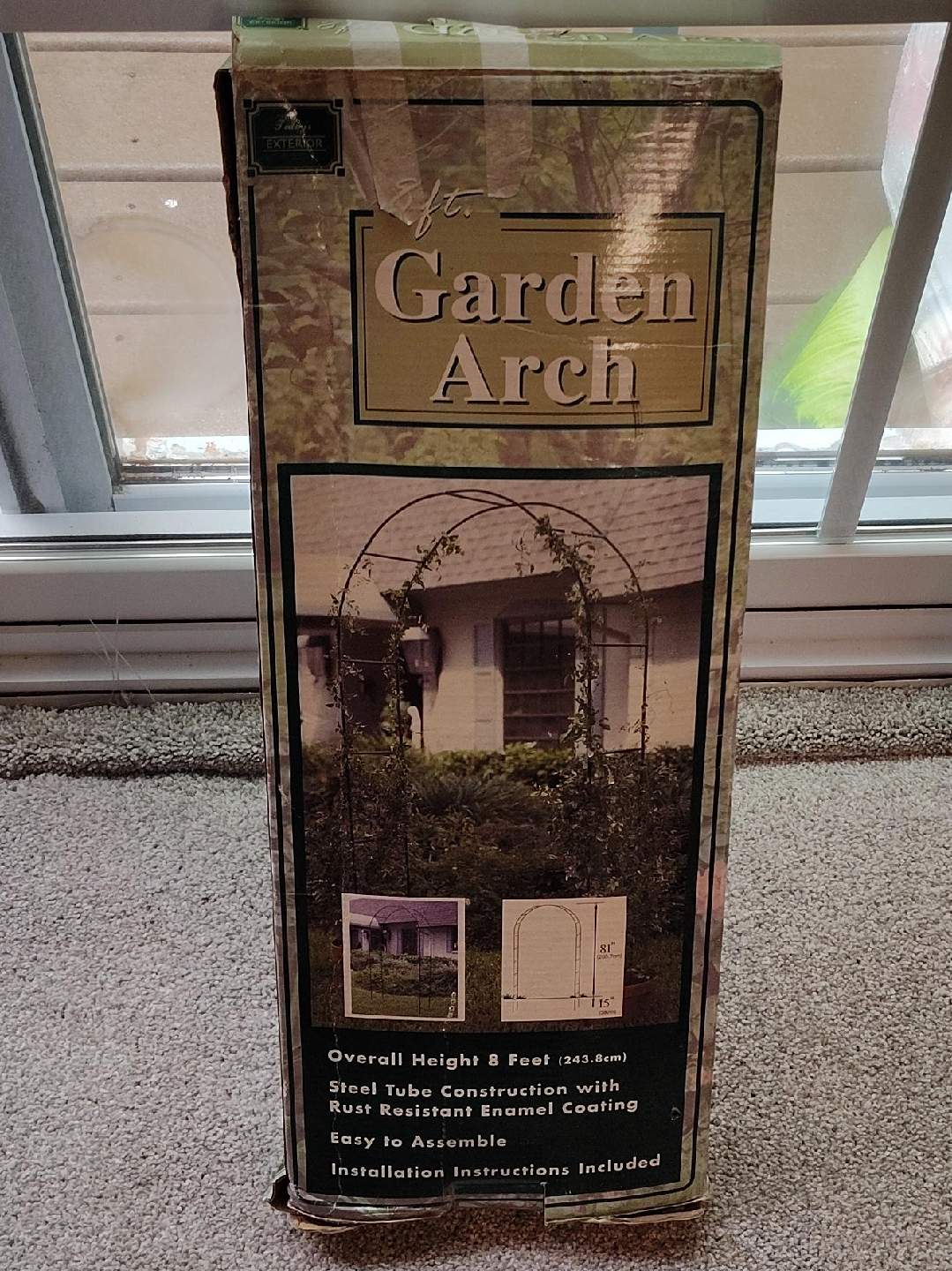 8 ft. Garden Arch - New in Box! thumbnail