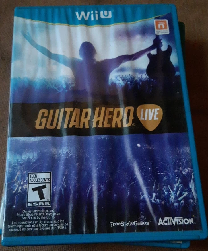 Wii U Guitar Hero Live Game