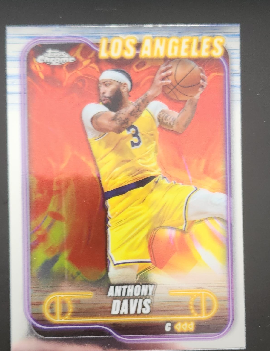 Anthony Davis Topps Chrome Trading Card thumbnail