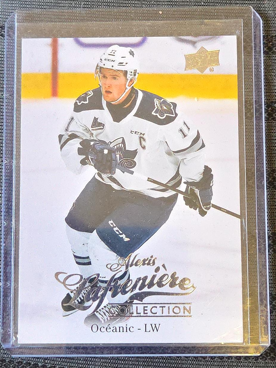 Alexis Lafrenière Upper Deck Hockey Card thumbnail