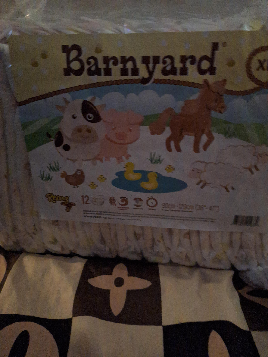Barnyard XL Diapers (36-47") thumbnail