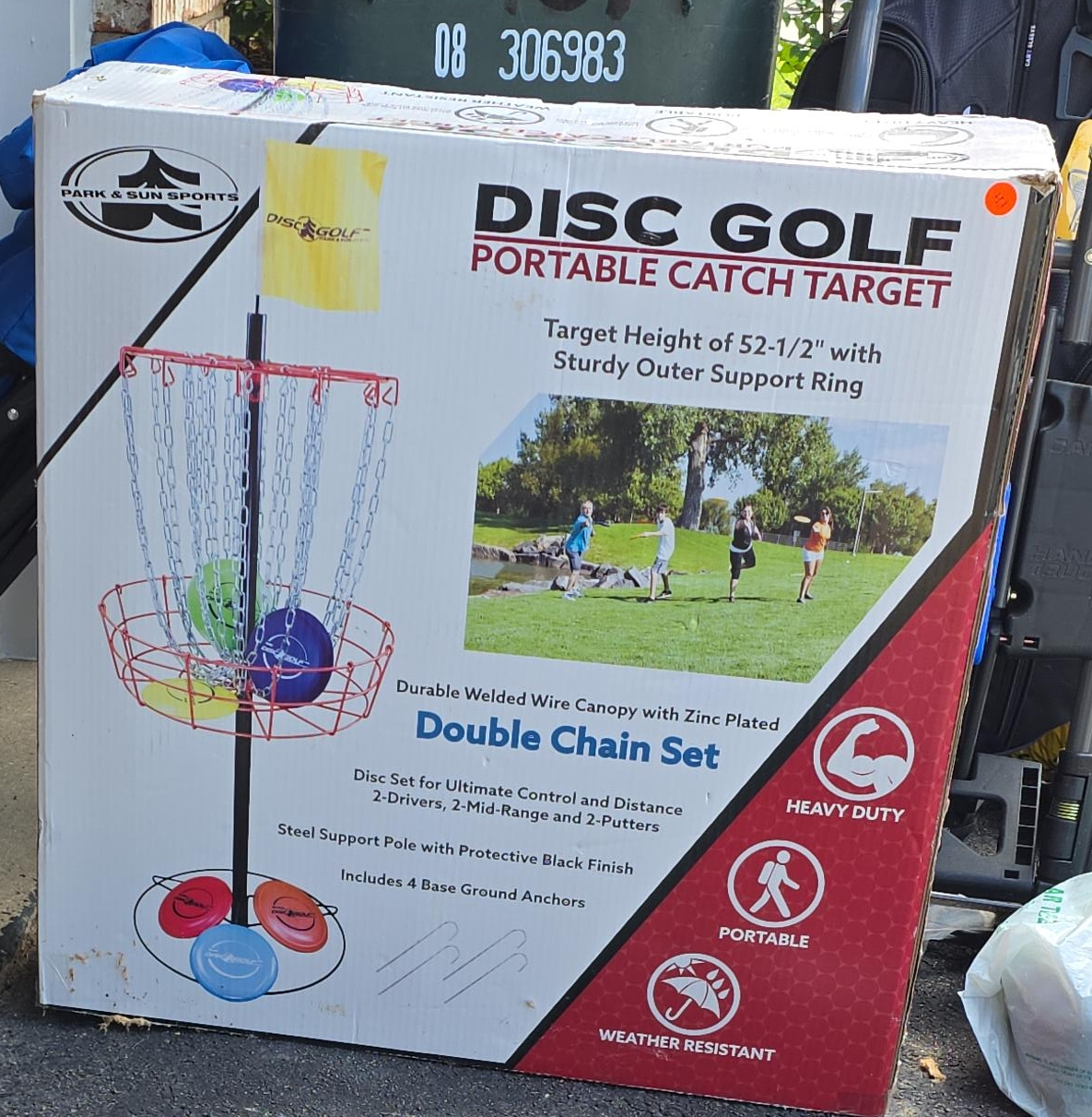Park & Sun Sports Disc Golf Portable Catch Target thumbnail