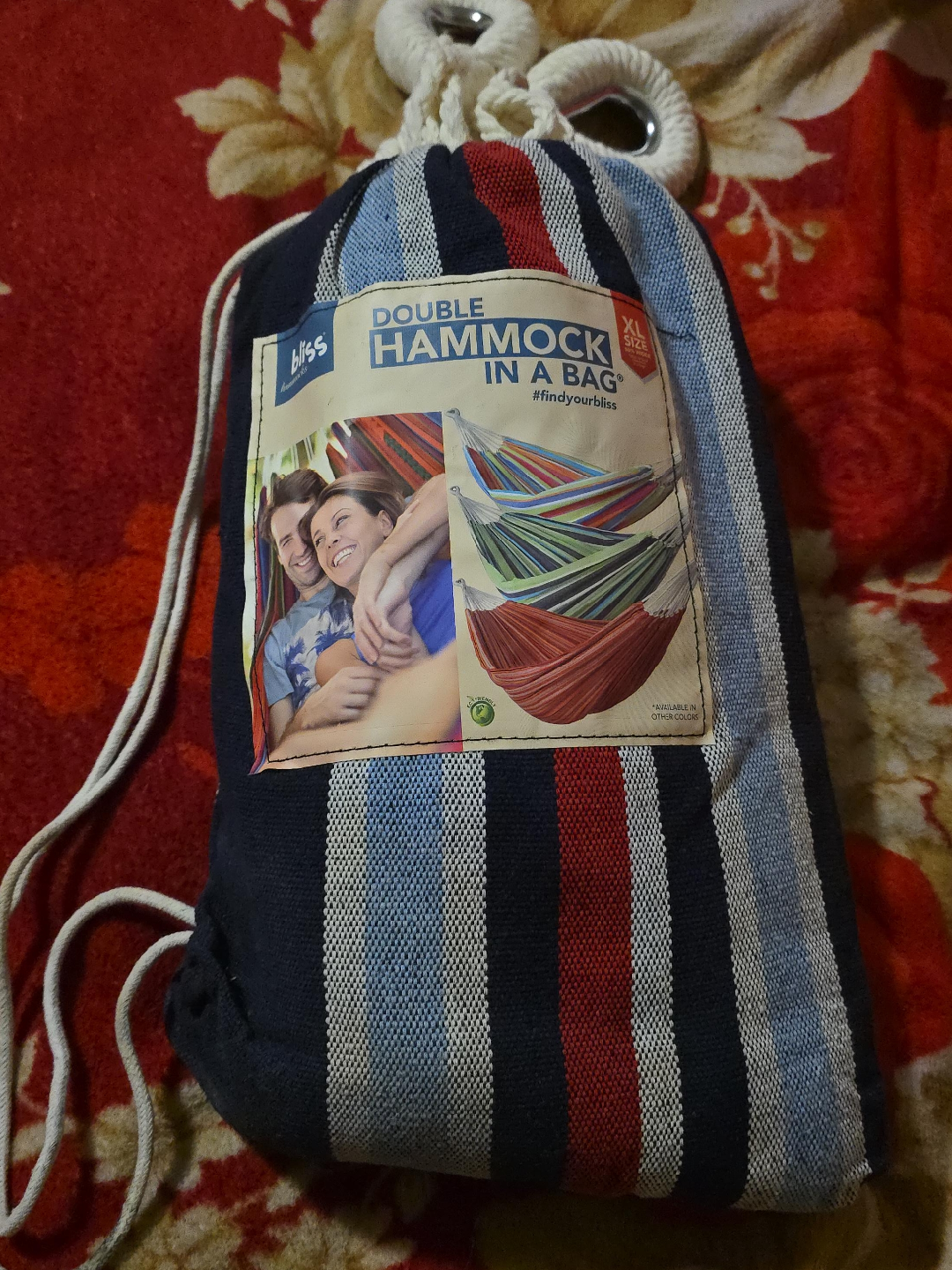 Bliss Double Hammock in a Bag XL🥕