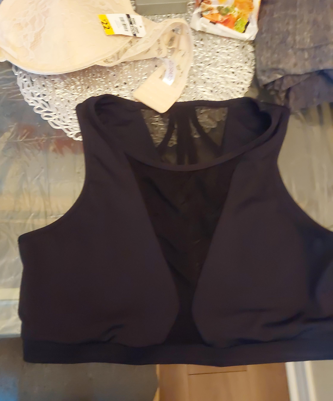 Black Sports Bra thumbnail