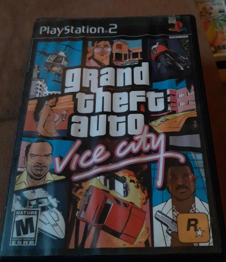 PlayStation 2 Grand Theft Auto: Vice City Game🏆