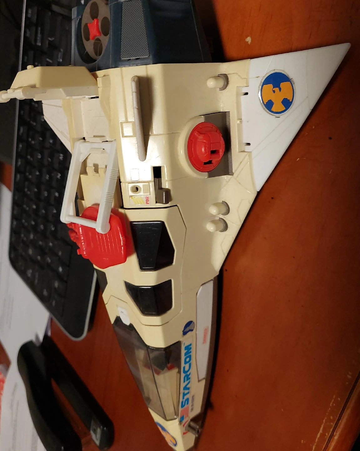 Vintage 1986 Coleco Starcom Starbase Spacecraft Toy