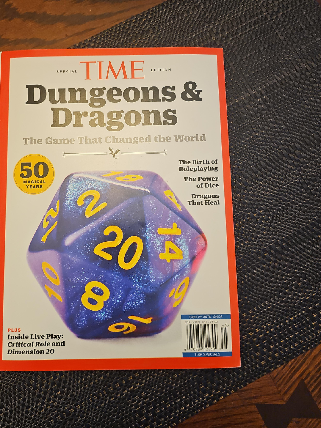 TIME Dungeons & Dragons Special Edition Magazine