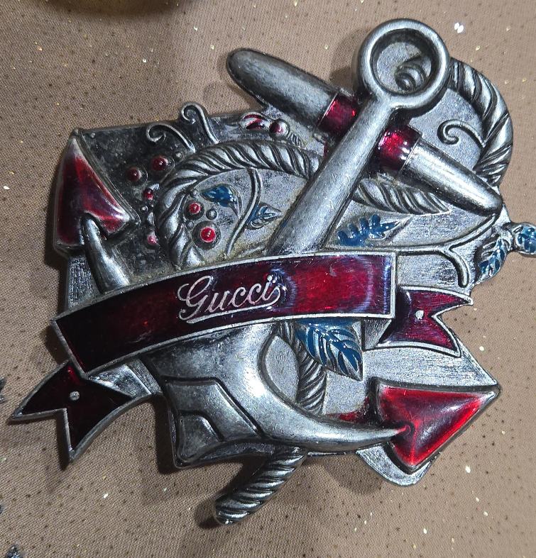 Gucci Anchor Brooch thumbnail