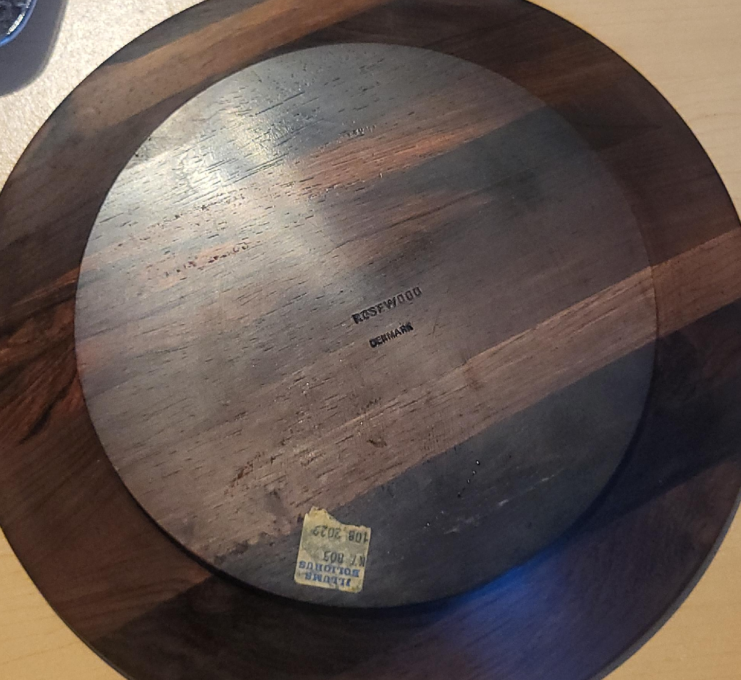 Illums Bolighus Rosewood Bowl - Denmark thumbnail