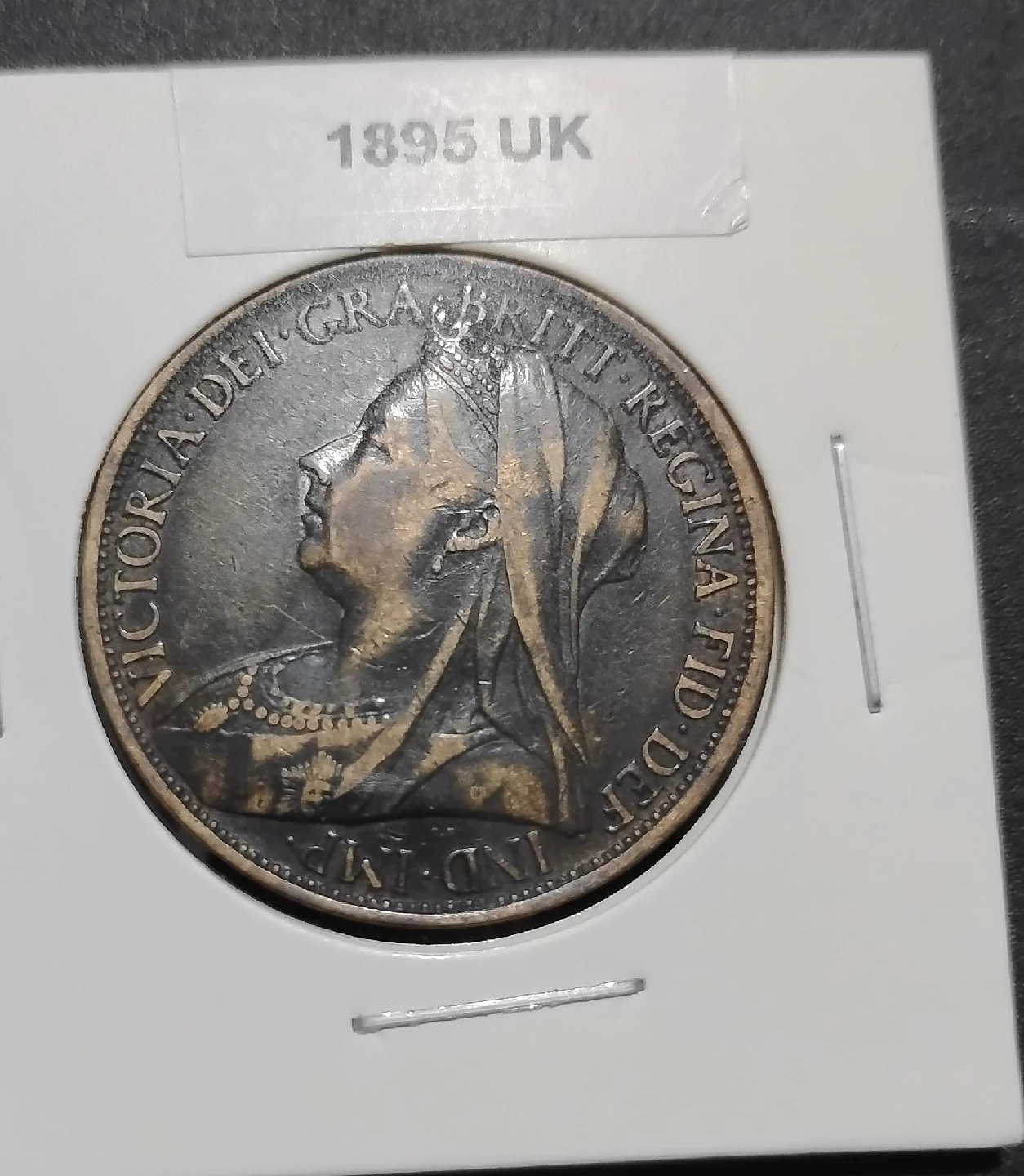 1895 UK Penny thumbnail