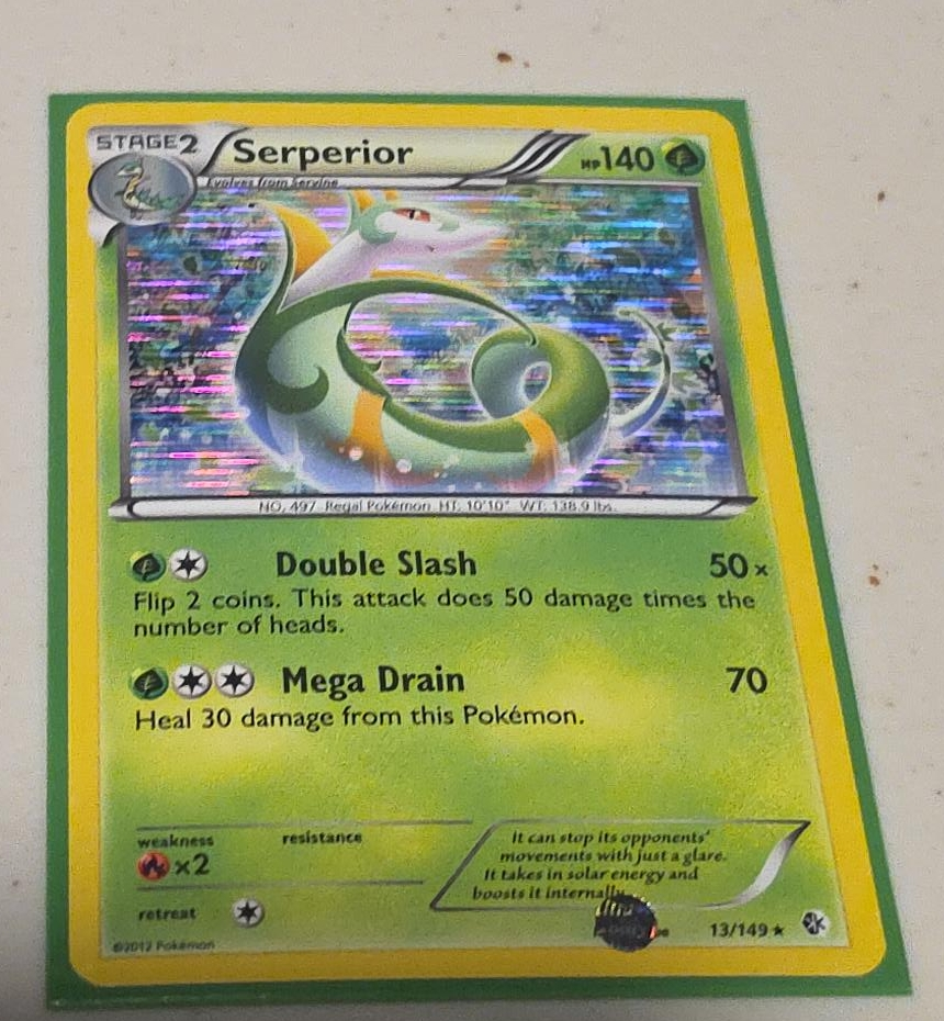 Serperior Pokemon Card thumbnail