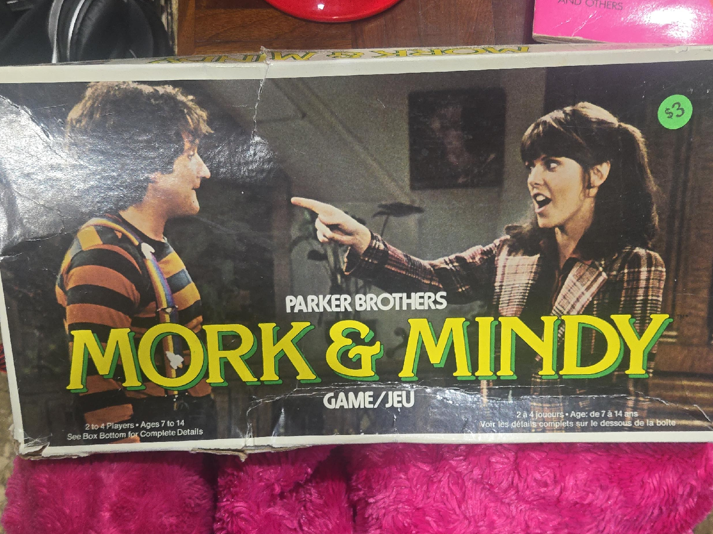 Vintage Mork & Mindy Game by Parker Brothers thumbnail