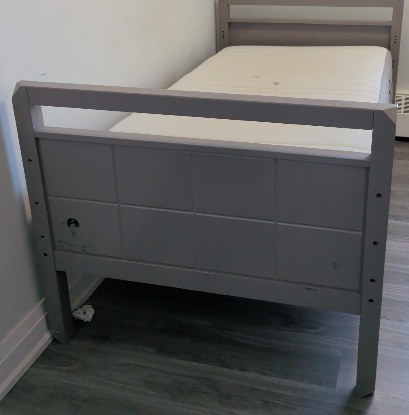 2 Grey Bed Frames for sale thumbnail