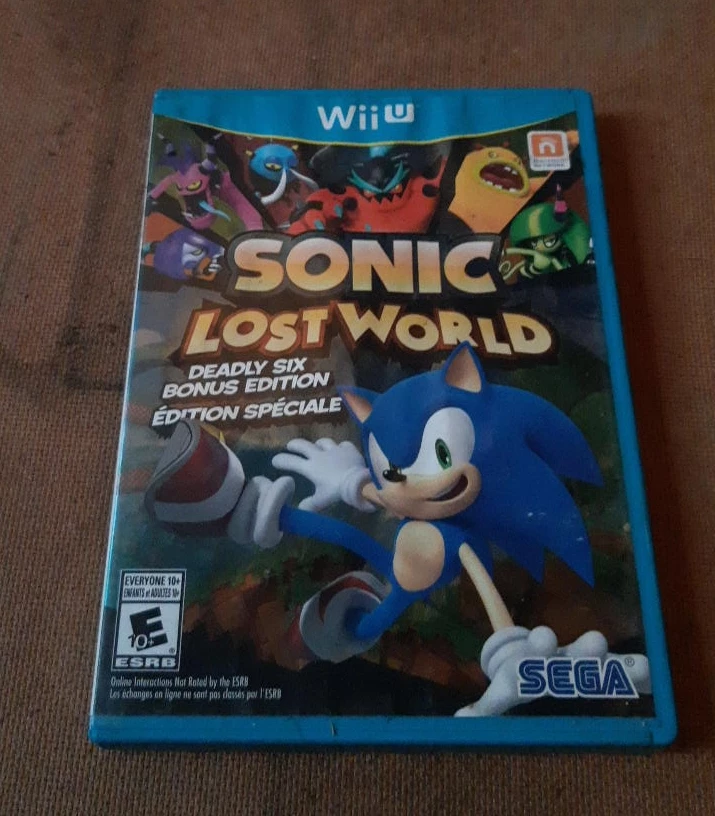 Wii U Sonic Lost World Deadly Six Bonus Edition🏆