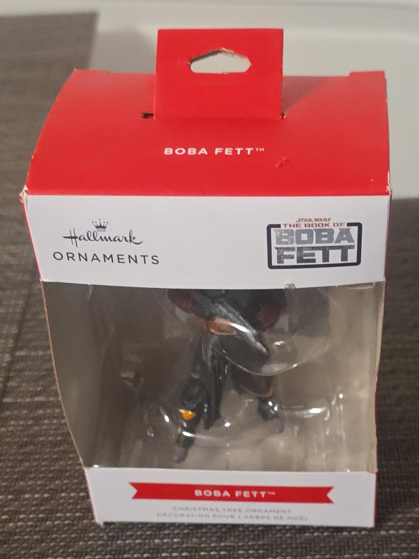 Hallmark Boba Fett Christmas Tree Ornament thumbnail