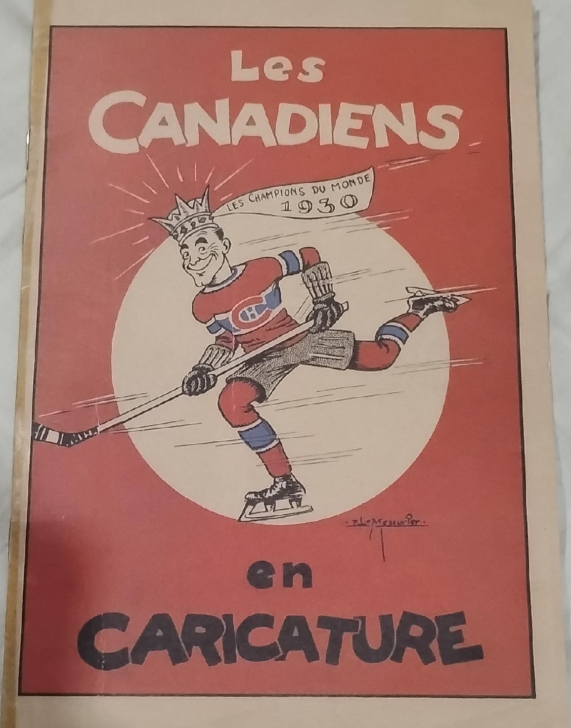 Les Canadiens en Caricature 1930 thumbnail