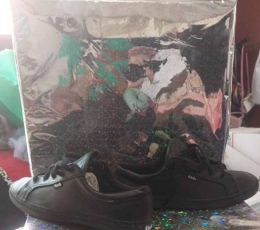 Keds Black Leather Sneakers