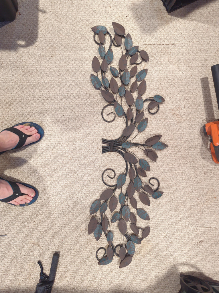 Metal Wall Decor - Tree with Leaves image indicator(2)