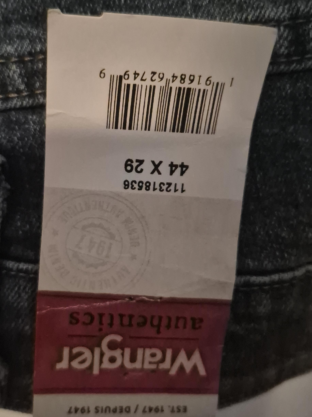 Wrangler Authentics Jeans, 44x29 image indicator(2)