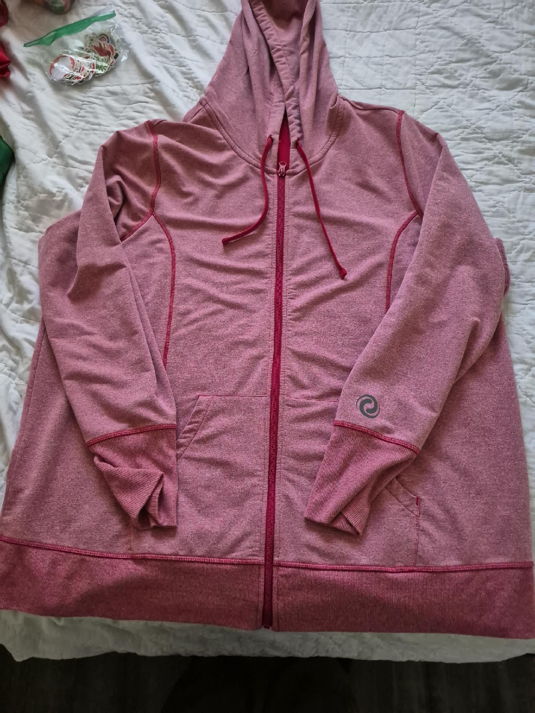 Pink Full Zip Hoodie thumbnail