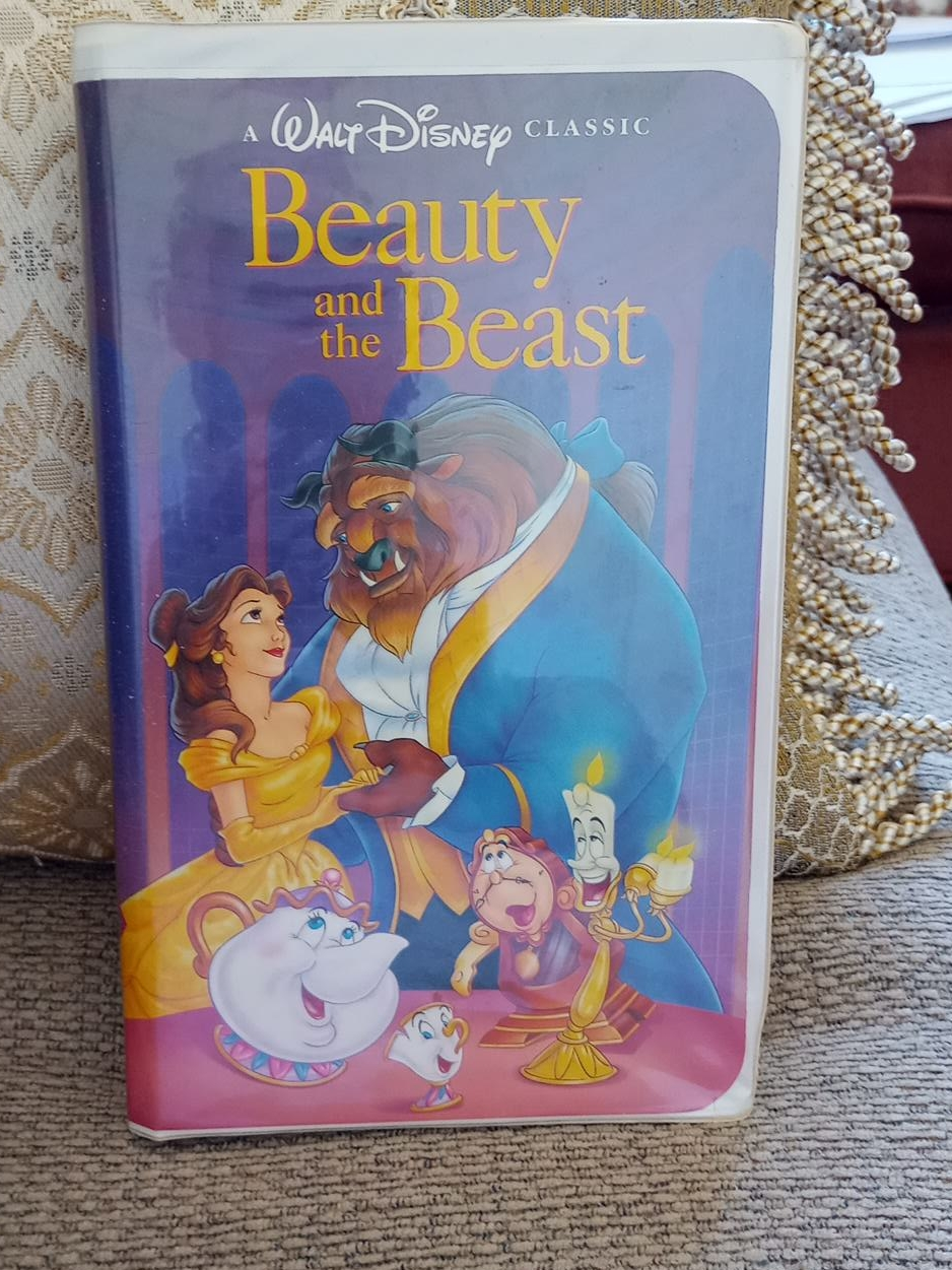 Walt Disney Beauty and the Beast VHS Tape thumbnail