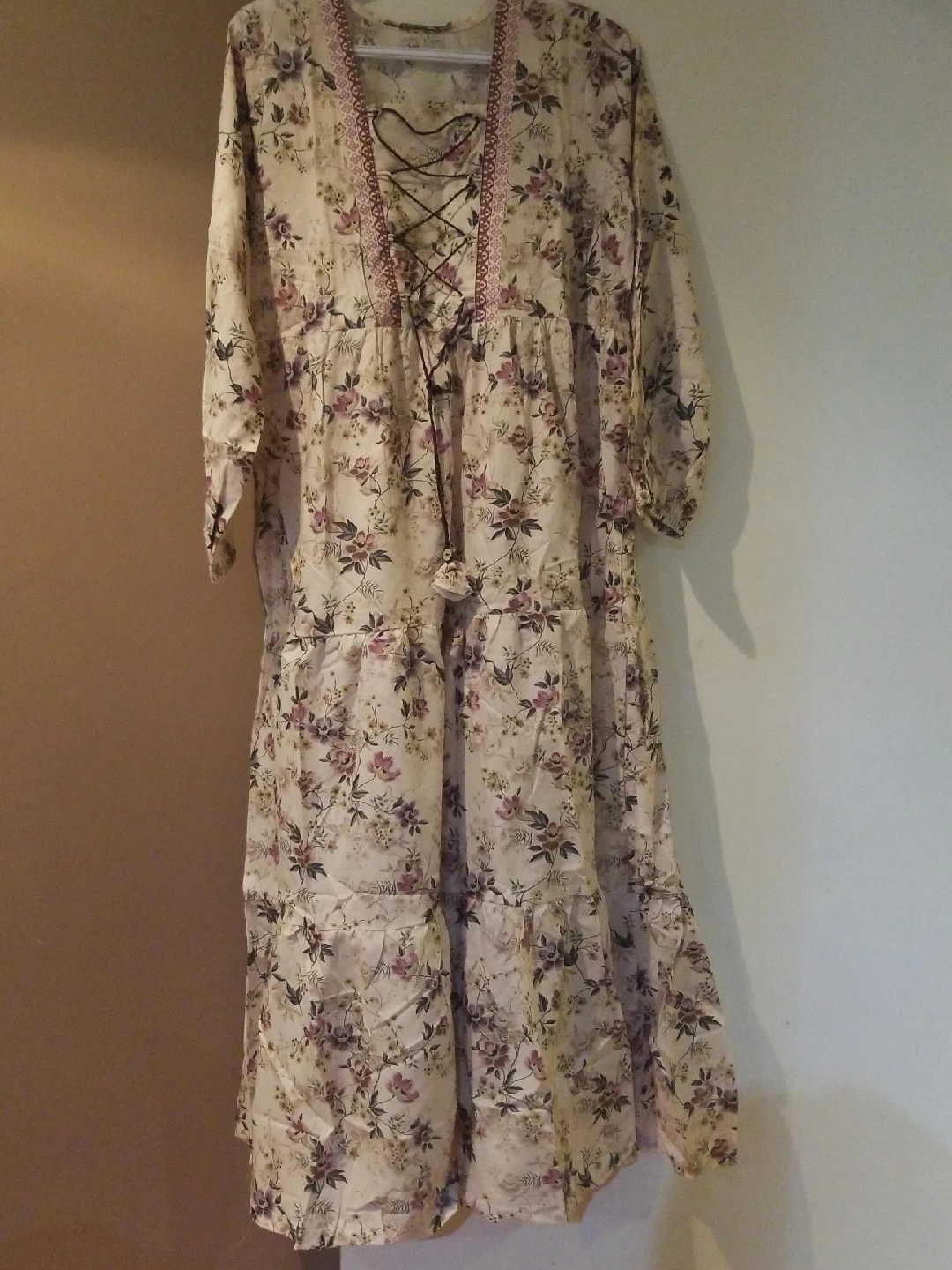 Floral Tiered Maxi Dress
