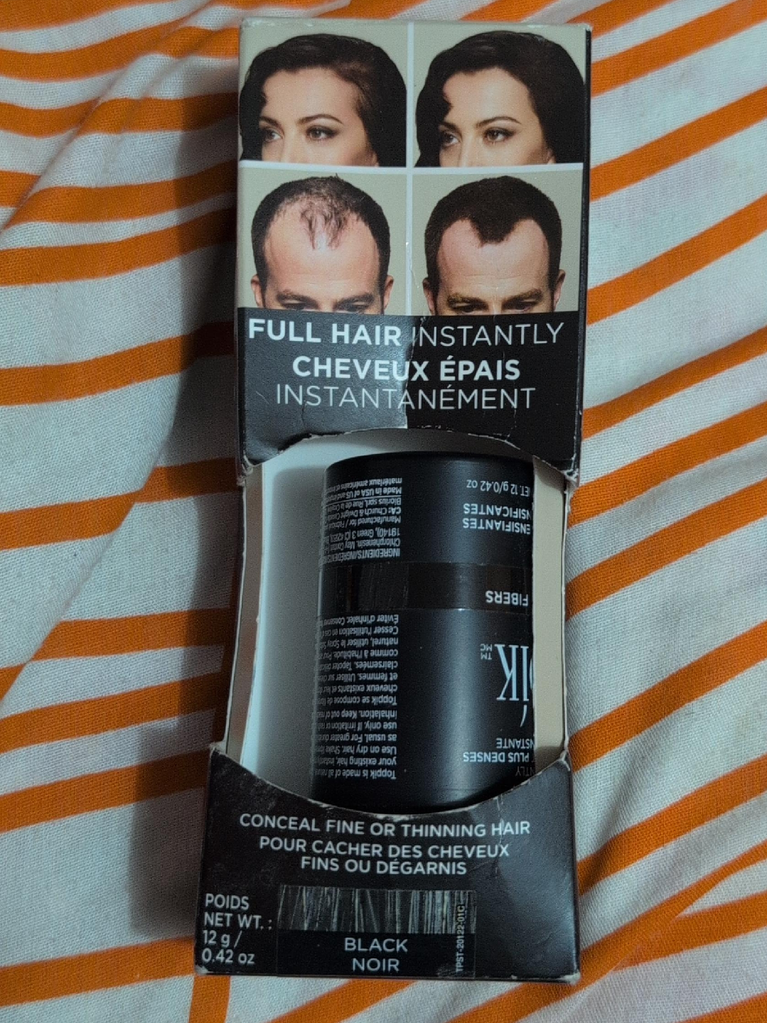 Toppik Hair Fibers - Black thumbnail