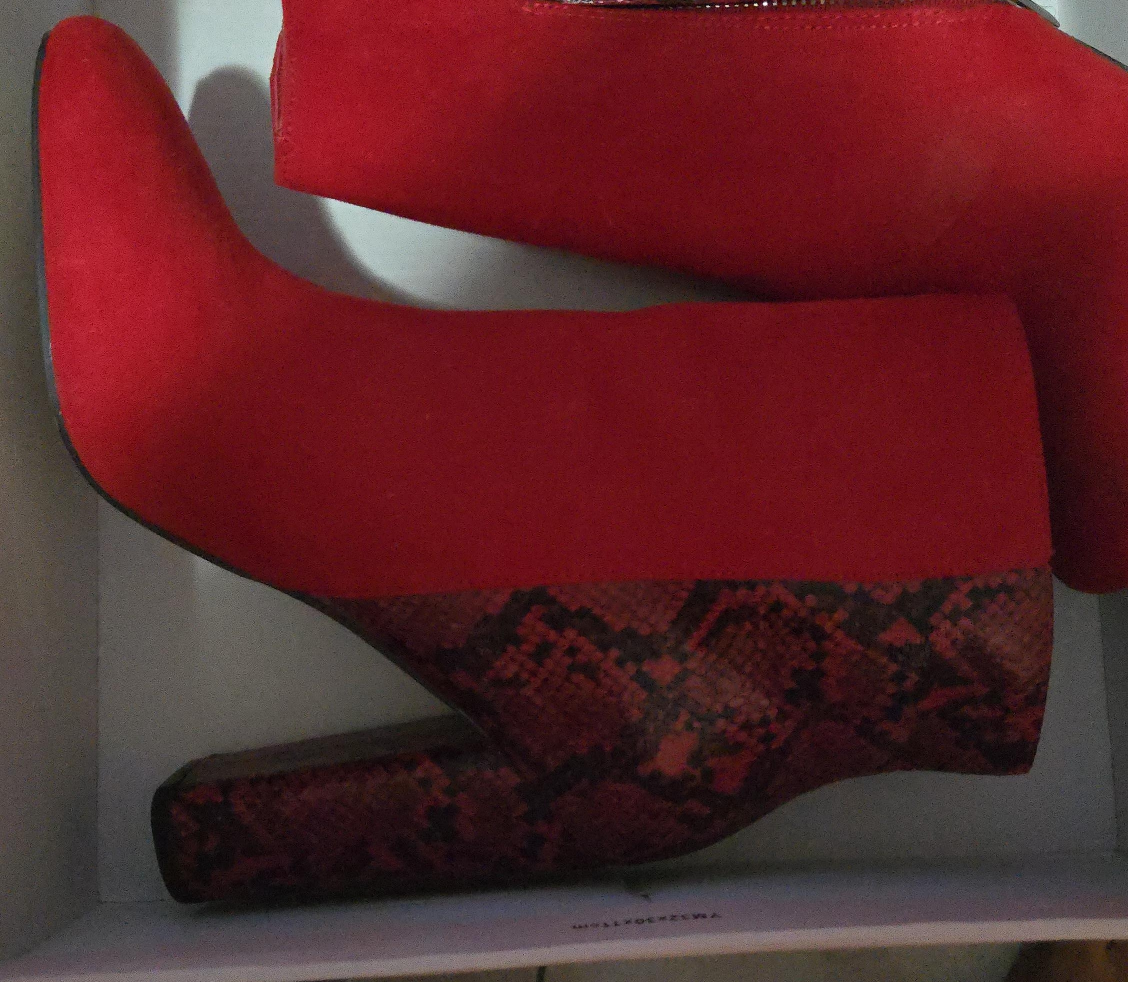 Red Ankle Boots thumbnail