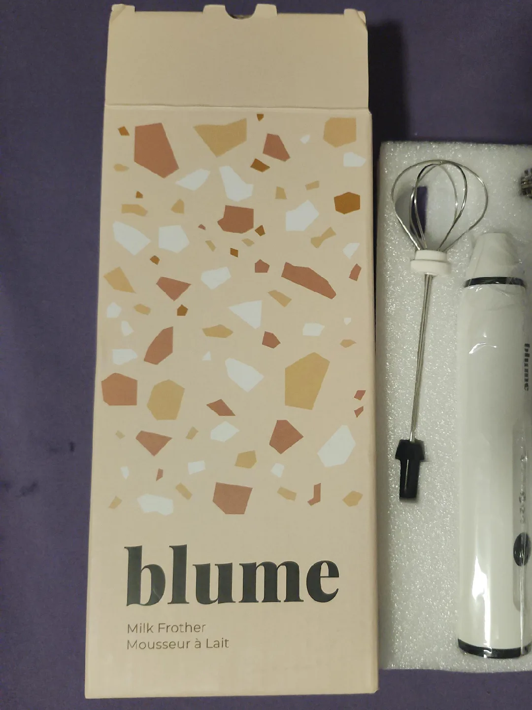 Blume Milk Frother - New in Box 🧡