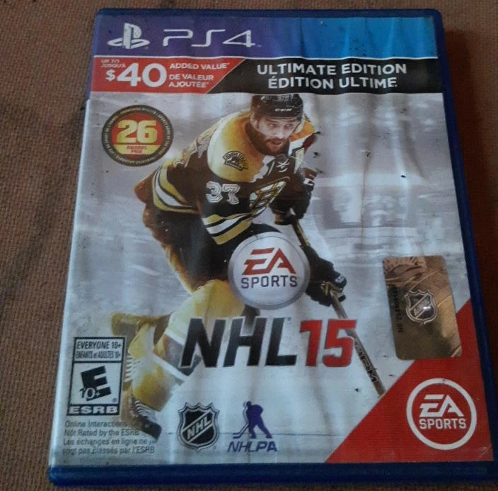 NHL 15 Ultimate Edition PS4 Video Game