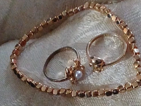 Bracelet and Two Rings Set thumbnail