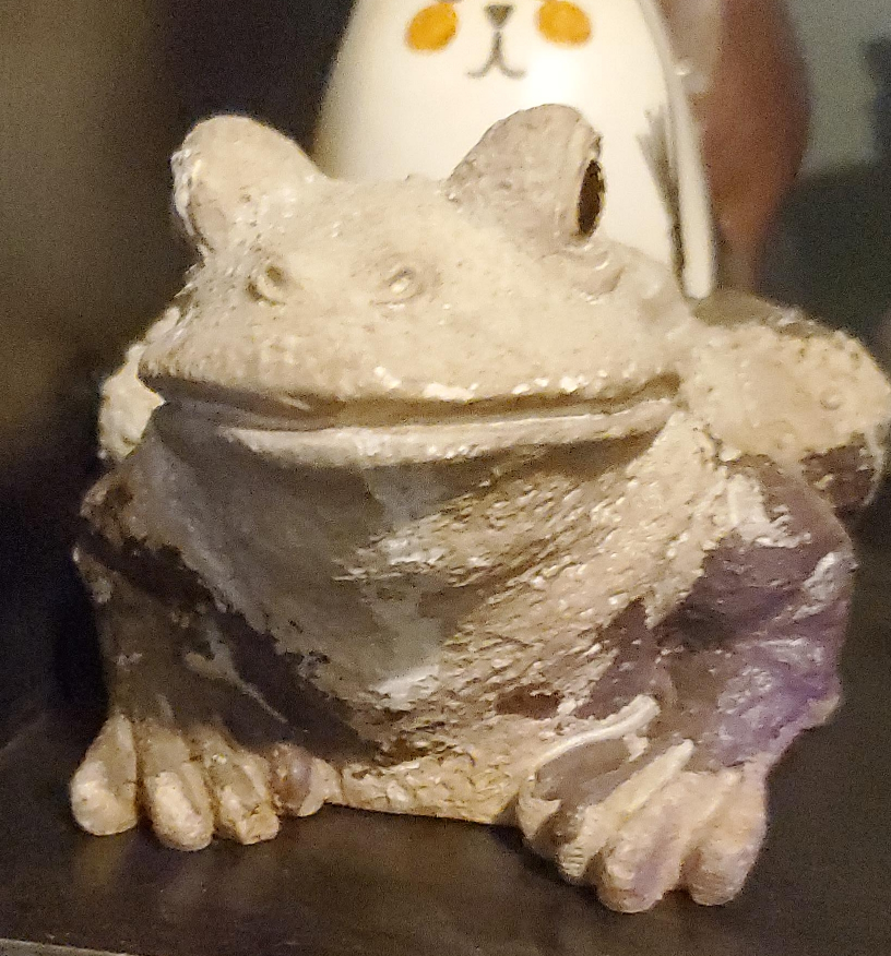 Cute Frog Figurine