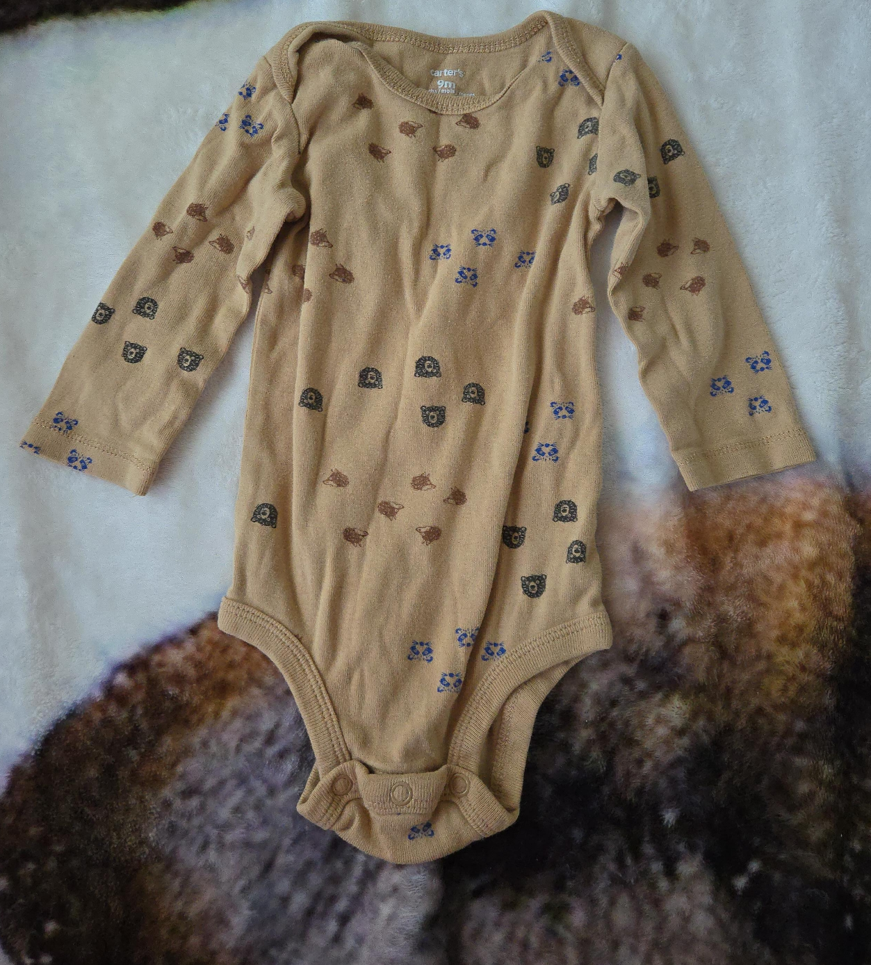 Carter's 9M Bear Print Onesie thumbnail