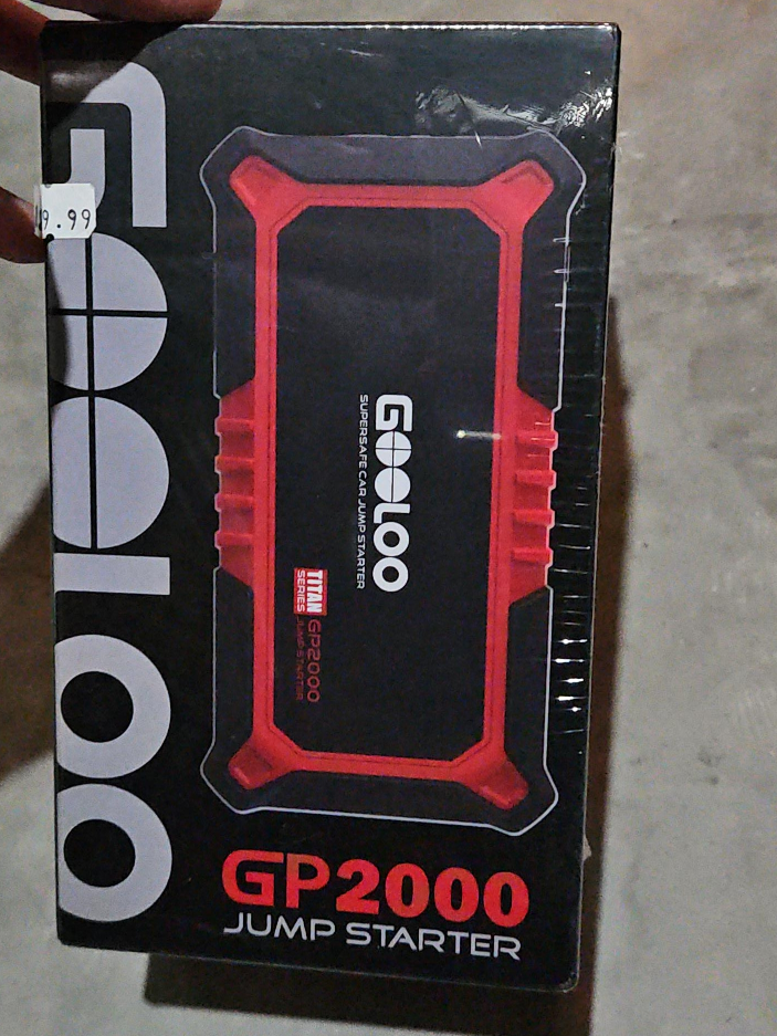 Gooloo Titan GP2000 Jump Starter - New in Box! thumbnail